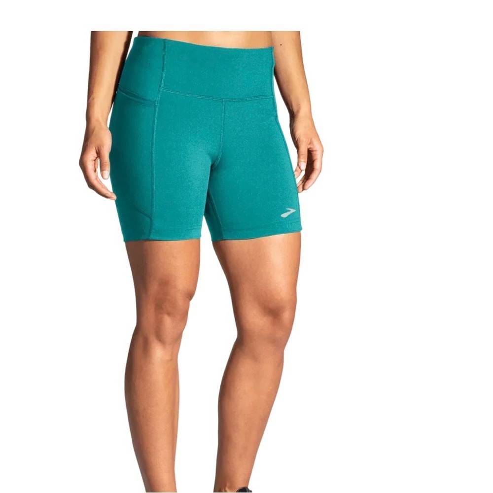 BROOKS Small Teal Athletic Running Shorts